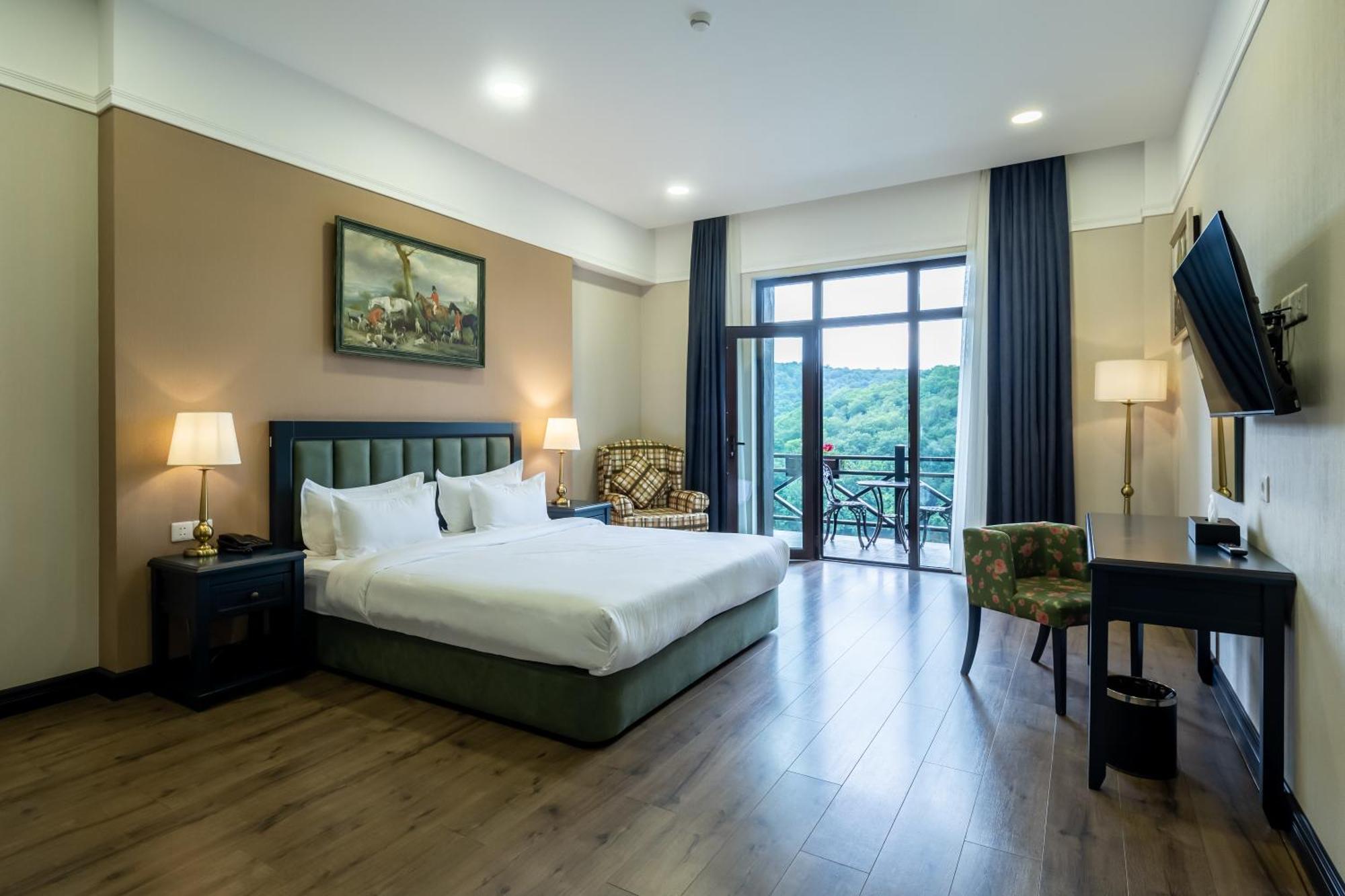 Macara Lake Park Quba Exterior photo Deluxe Room
