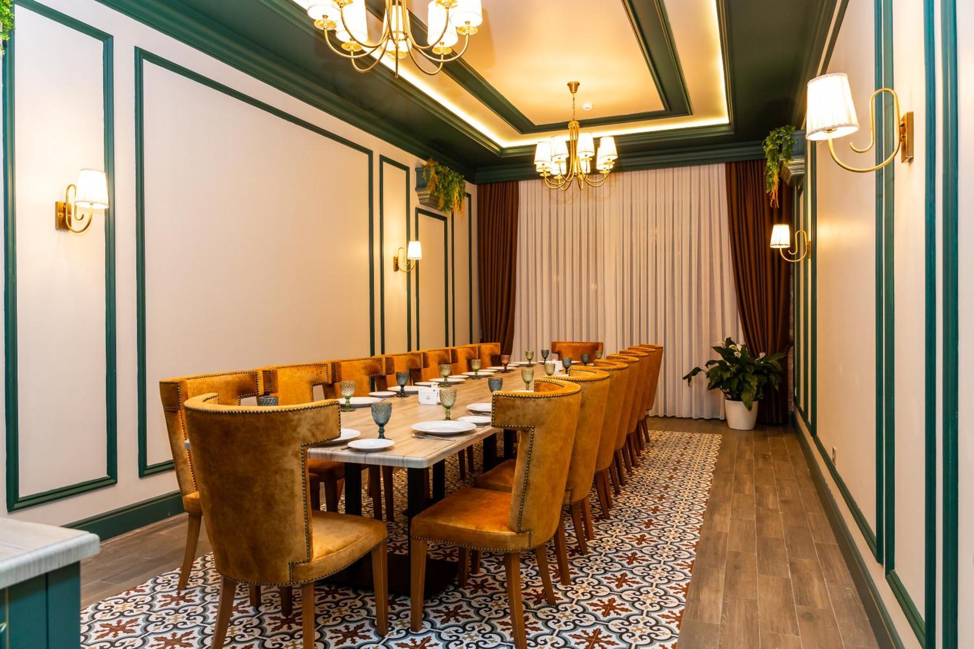 Macara Lake Park Quba Exterior photo Private dining room