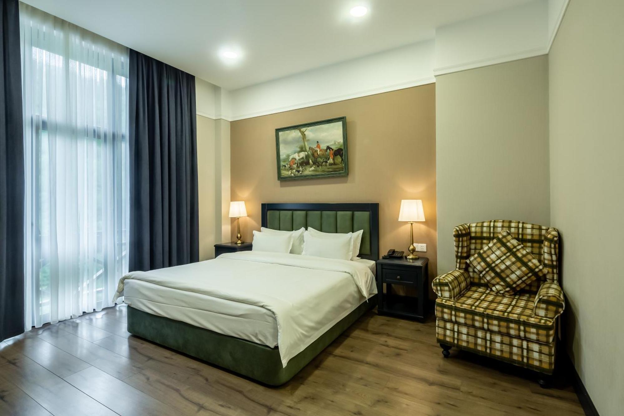 Macara Lake Park Quba Exterior photo A bedroom at the hotel